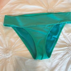 Victoria’s Secret teal aqua bikini bottom medium